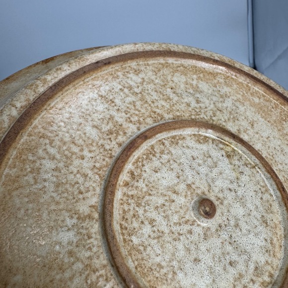 Vintage‎ Pottery Craft USA Tan Brown Handcrafted Stoneware Farmhouse Decor 10 In - Picture 7 of 10